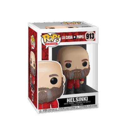 Funko Pop! Television: La Casa de Papel - Helsinki #913 Vinyl Figure