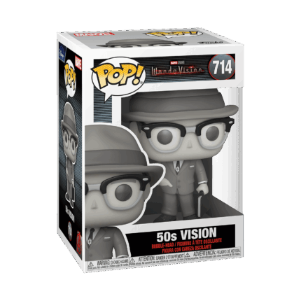 Funko Pop! Marvel Studios: Wandavision - Vision 50S* #714 Bobble-Head Vinyl Figure