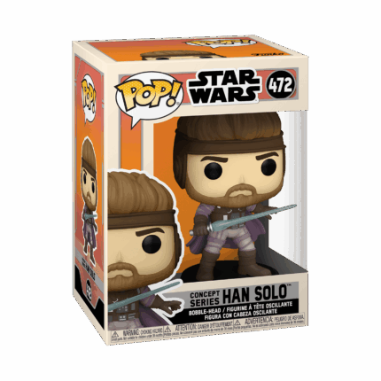 Funko Pop! Disney: Star Wars Concept Series - Han Solo #472 Bobble-Head Vinyl Figure