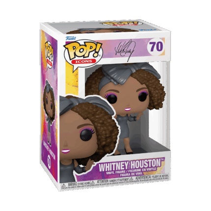 Funko Pop! Icons: Whitney Houston - Whitney Houston #70 Vinyl Figure