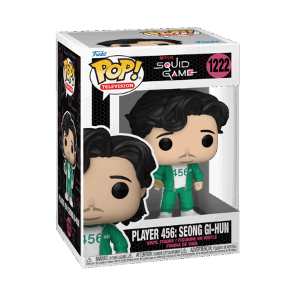 Funko Pop! Television: Squid Game - Player 456: Seong Gi-Hun #1222 Vinyl Figure