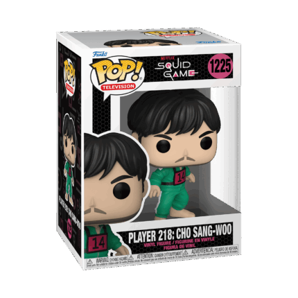 Funko Pop! Television: Squid Game - Player 218 Sang-Woo #1225 Vinyl Figure