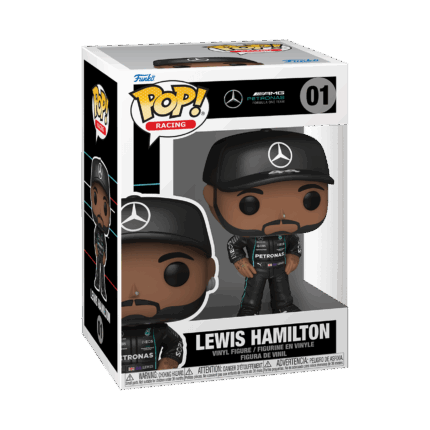 Funko Pop! Racing: AMG Petronas Formula One Team - Lewis Hamilton #01 Vinyl Figure