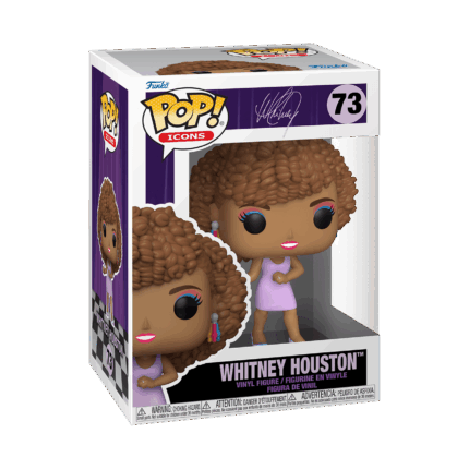 Funko Pop! Icons: Whitney - Whitney Houston (IWDWS) #73 Vinyl Figure