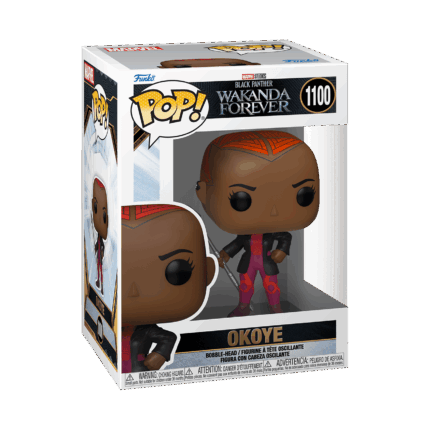 Funko Pop! Marvel: Black Panther Wakanda Forever - Okoye #1100 Bobble-Head Vinyl Figure