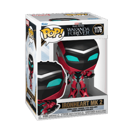 Funko Pop! Marvel: Black Panther Wakanda Forever - Iron Heart MK 2 #1176 Bobble-Head Vinyl Figure