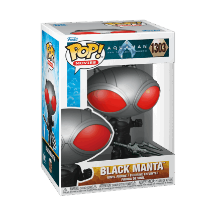 Funko Pop! Movies: Aquaman and the Lost Kingdom - Black Manta #1303 Vinyl Figure