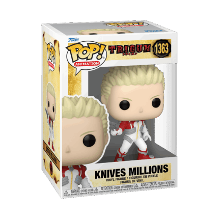 Funko Pop! Animation: Trigun S1 - Knives Millions #1363 Vinyl Figure