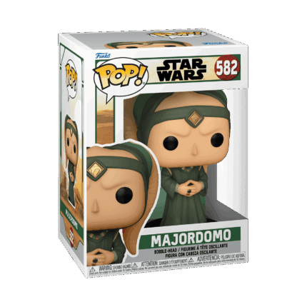 Funko Pop! Disney Star Wars: Book of Boba Fett - Majordomo #582 Bobble-Head Vinyl Figure