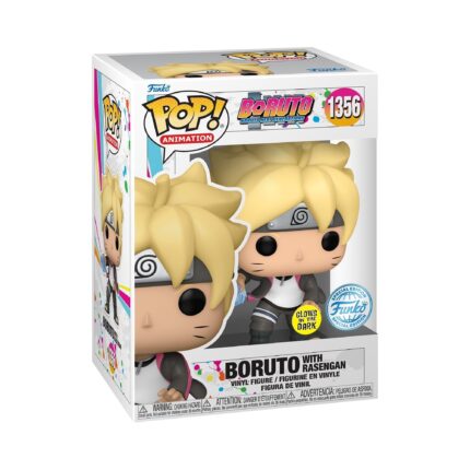 Funko Pop! Animation: Boruto Naruto Next Generations - Boruto with Rasengan (Glows in the Dark) (Special Edition) #1356 Vinyl Figure