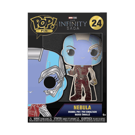 Funko Pop! Pin: Marvel The Infinity Saga - Nebula #24 Large Enamel Pin