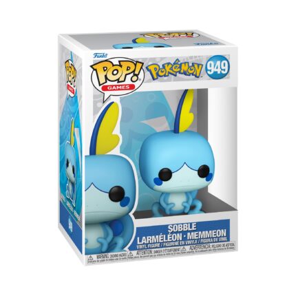 Funko Pop! Games: Pokemon - Sobble Larmeleon Memmeleon #949 Vinyl Figure