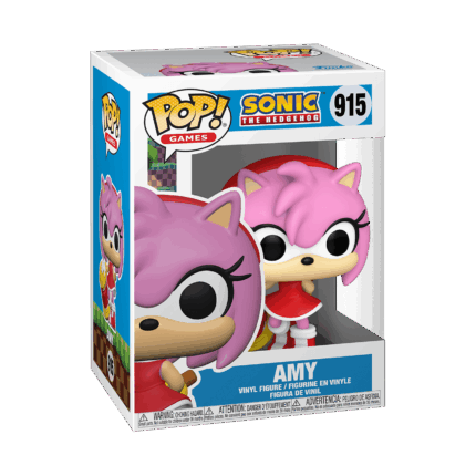 Funko Pop! Games: Sonic The Hedgehog - Amy Rose #915 Vinyl Figure