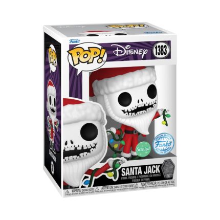 Funko Pop! Disney: The Nightmare Before Christmas 30th - Santa Jack Skellington (Scented) (Special Edition) #1383 Vinyl Figure