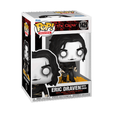 Funko Pop! Movies: The Crow - Eric Draven with Crow #1429 Vinyl Figure