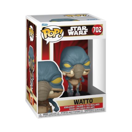Funko Pop! Disney Star Wars: EP1 The Phantom Menace Anniversary - Watto #702 Bobble-Head Vinyl Figure