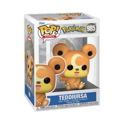 Funko Pop! Games: Pokemon - Teddiursa #985 Vinyl Figure