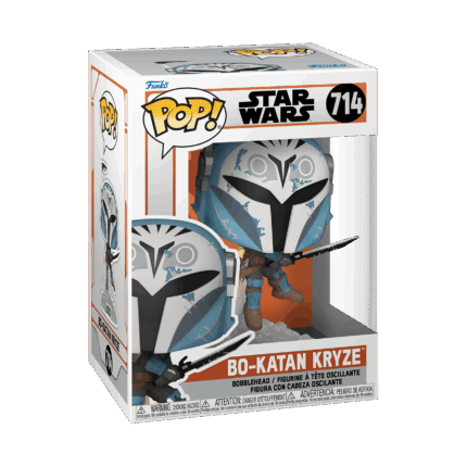 Funko Pop! Star Wars: Mandalorian - Bo-Katan with Darksaber​ and Jet Pack #714 Bobble-Head Vinyl Figure