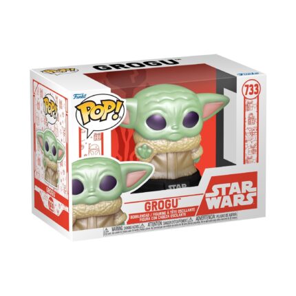 Funko Pop! Disney Star Wars: Holiday - Grogu #733 Bobble-Head Vinyl Figure