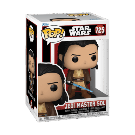 Funko Pop! Disney Star Wars: The Acolyte - Jedi Master Sol #725 Bobble-Head Vinyl Figure