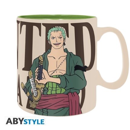 Abysse One Piece - Zoro & Wanted Heat Change Mug (460ml) (ABYMUGA453)