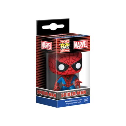 Funko Pocket Pop!: Marvel - Spider Man Bobble Head Vinyl Figure Keychain