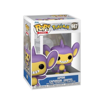 Funko Pop! Games: Pokemon - Aipom Capumain Griffel #947 Vinyl Figure