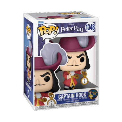 Funko Pop! Disney: Peter Pan 70th - Captain Hook #1348 Vinyl Figure