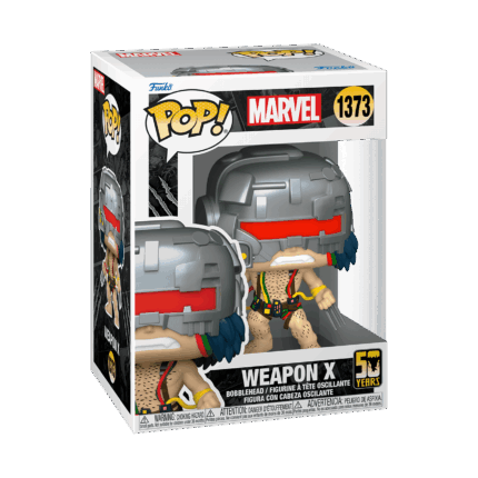Funko Pop! Marvel: Wolverine 50th - Weapon X #1373 Bobble-Head Vinyl Figure