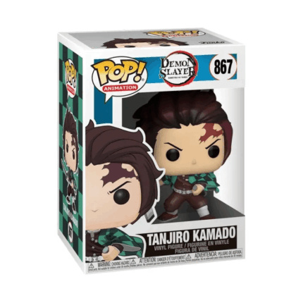 Funko Pop! Animation: Demon Slayer Kimetsu No Yaiba - Tanjiro Kamado #867 Vinyl Figure