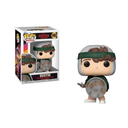 Funko Pop! Television: Stranger Things - Dustin (with Shield)​​ #1463 Vinyl Figure