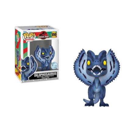 Funko Pop! Movies: Jurassic Park Moonlight S1 - Dilophosaurus (Special Edition) #550 Vinyl Figure