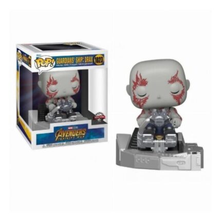 Funko Pop! Marvel Deluxe: Avengers Infinity War - Guardians' Ship: Drax (Special Edition) #1023 Bobble-Head Vinyl Figure