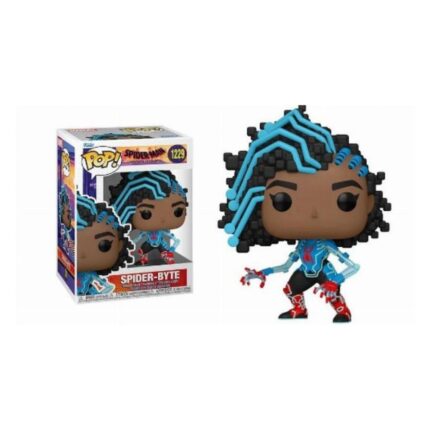 Funko Pop! Marvel Spider-Man Across The Spider-Verse - Spider-Byte #1229 Bobble-Head Vinyl Figure